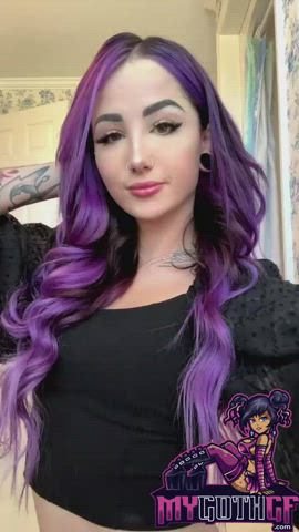 big tits pierced purple bitch tattoo valerica steele tattedphysique gif