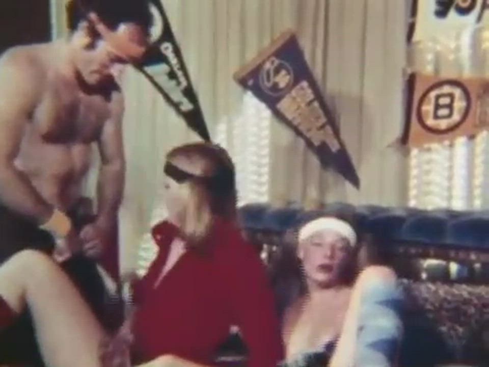 Blonde Blowjob Vintage gif