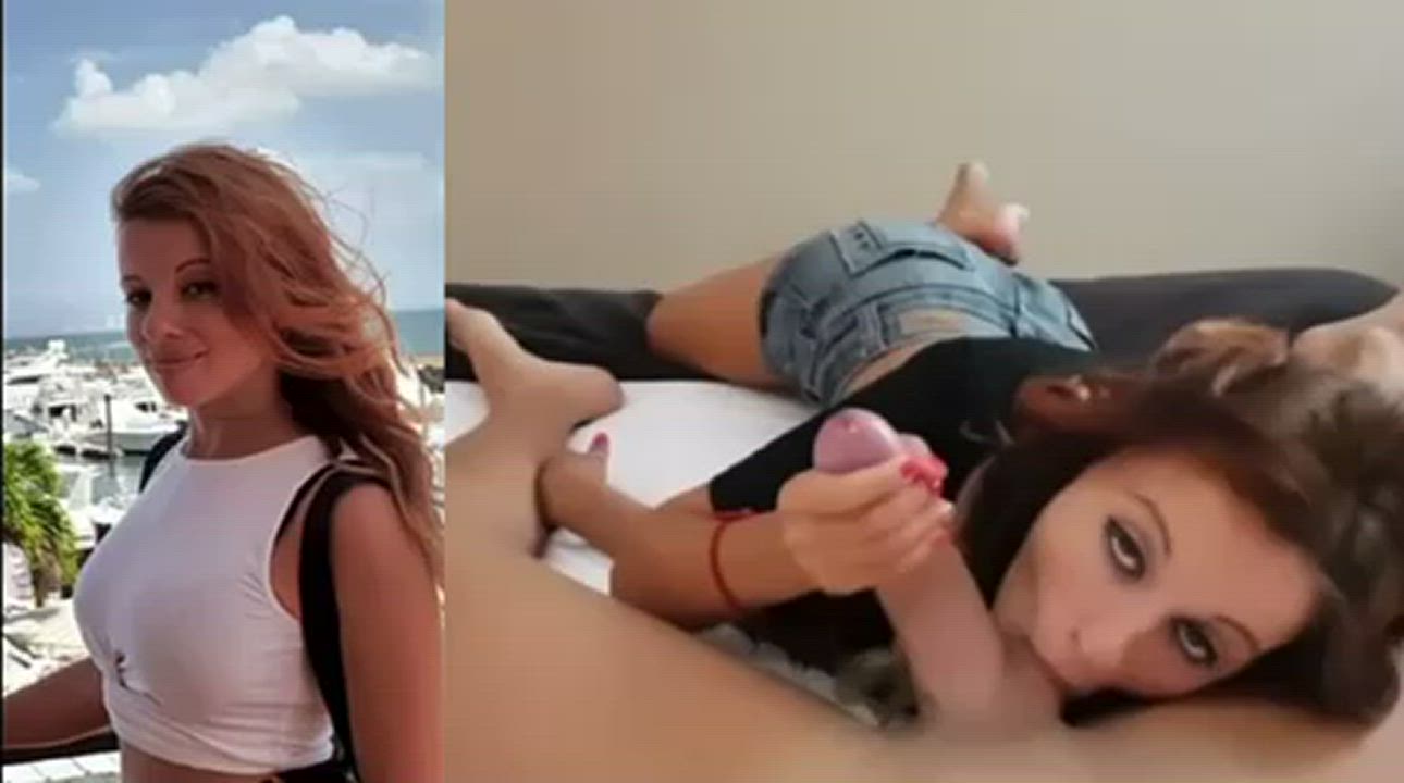 Vacation pictures and bj video collage