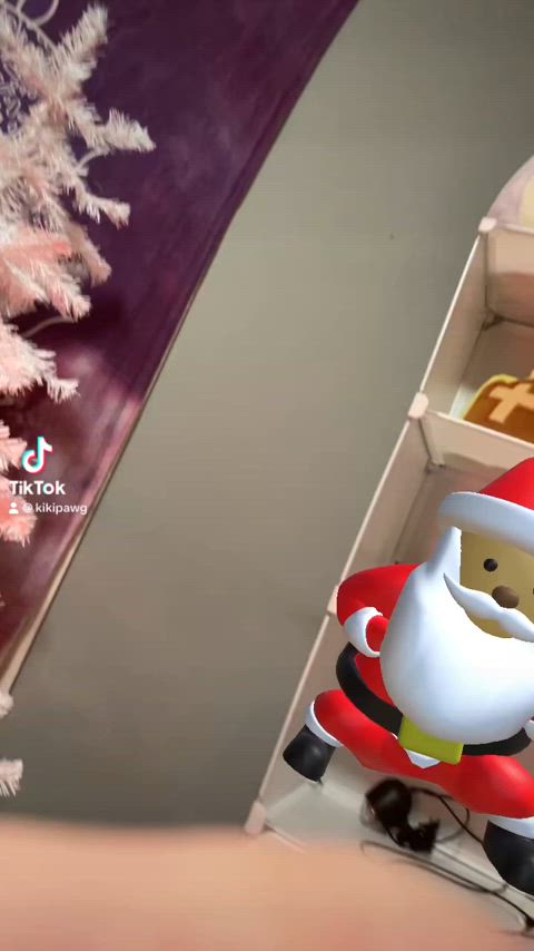 tiktok dancing christmas gif