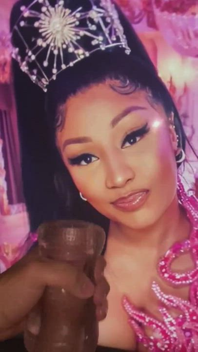 Cum Jerk Off Nicki Minaj gif