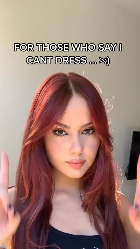 Downvote if you think she doesn't dress well