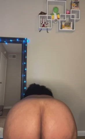 BBW Big Tits Ebony gif