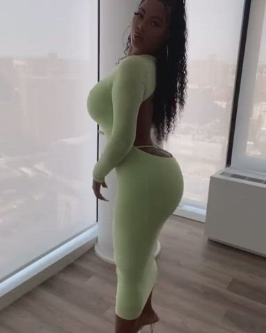 Ass Curvy Ebony Latina Pretty Thick Twerking gif