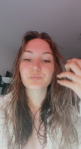 wet pussy white girl wife gif