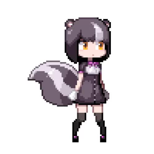 Skunk-girl pixiv74199397