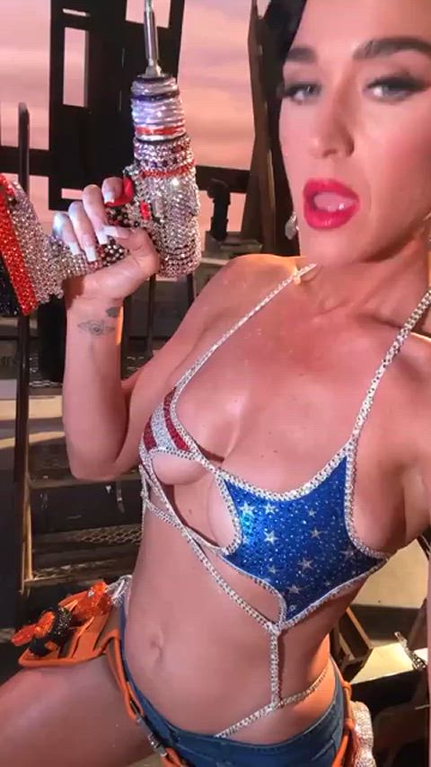 big tits celebrity dancing katy perry sexy gif