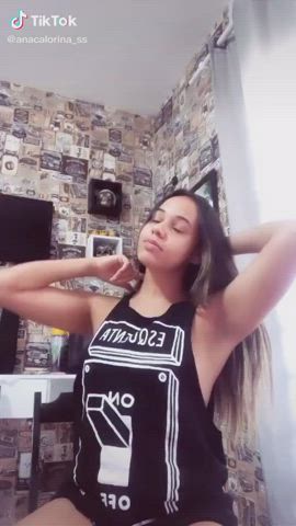 Braless Brazilian TikTok Underwear gif