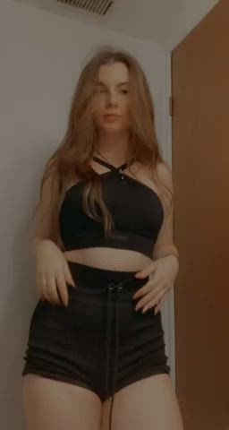 ass big ass big tits blonde natural tits teen thick tits white girl gif