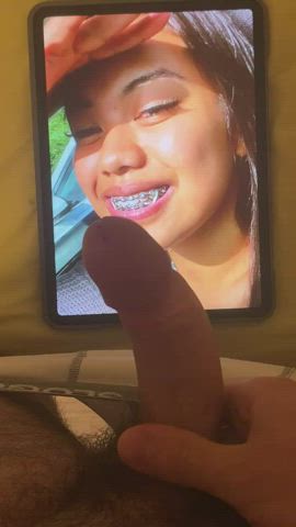 18 years old 19 years old 20 years old braces cum cumshot cute tribute gif