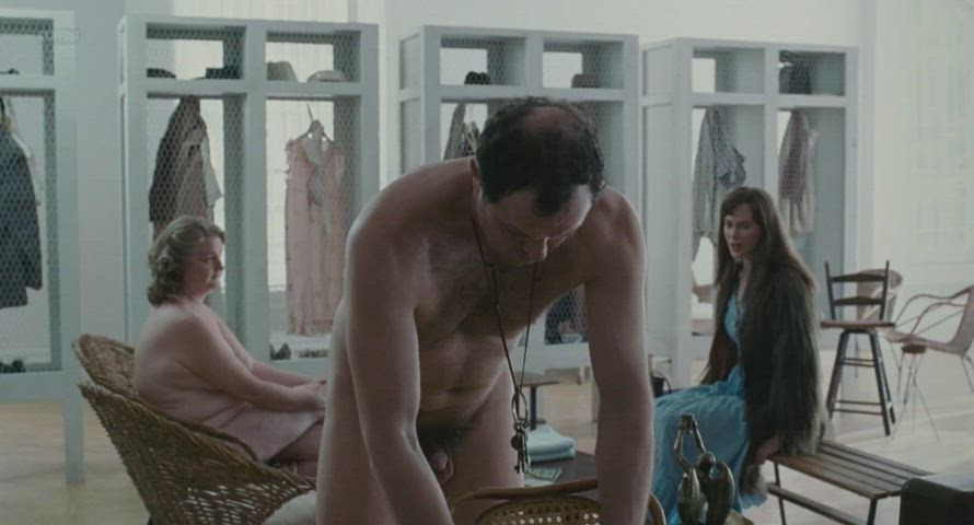 Nicole Kidman (as Arbus) interviews a nudist couple (Marceline Hugot - Fur: An Imaginary