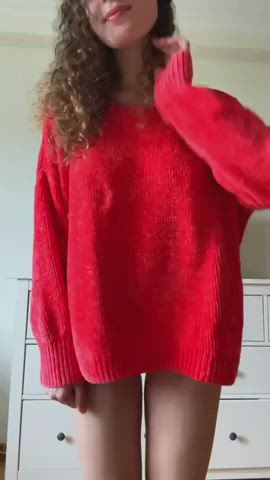 Petite Redhead Tight Pussy gif