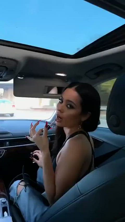 car celebrity latina gif