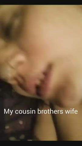 brother cousin homemade indian wife gif