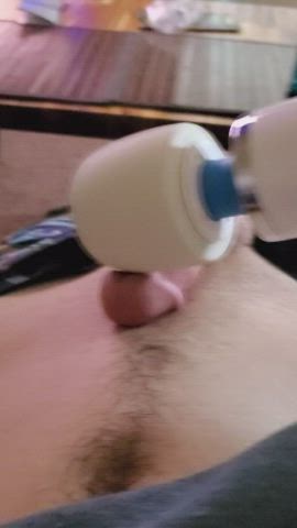 precumming with my wand