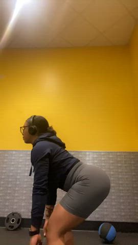 babe booty gym thick gif