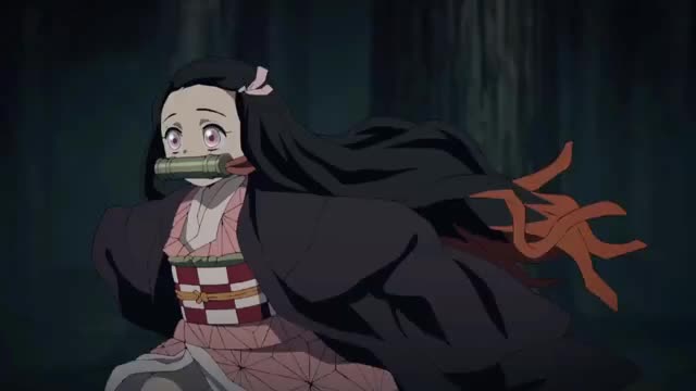 Nezuko cute run