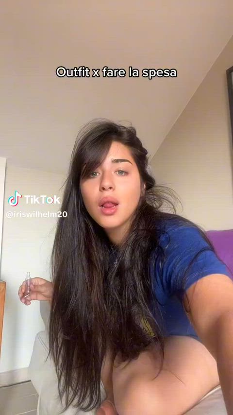 italian nipslip tiktok gif