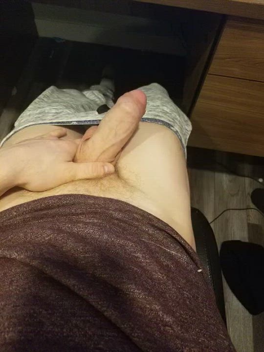 Lil break from gaming to play with my cock instead