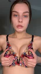 Would you eat my tits slowly if I asked nicely?