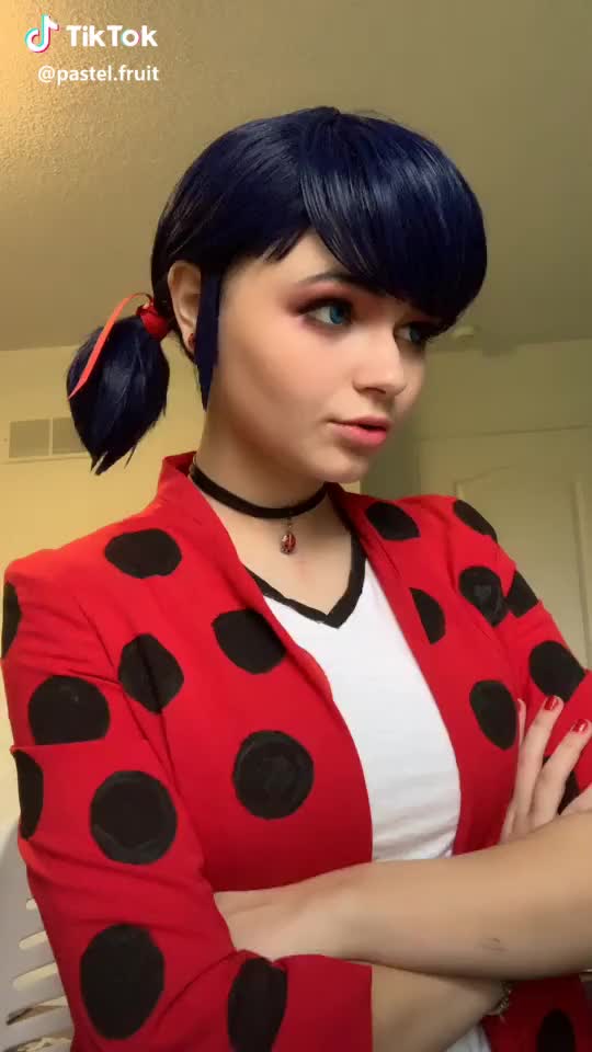 Um.. didn’t listen all the way theough? #miraculousladybug #cosplay #ladybug #miraculous