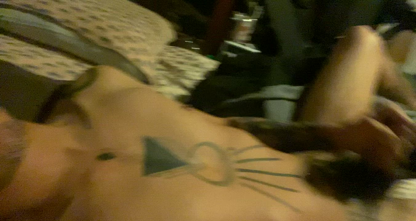 Cumming all over myself