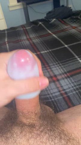 cock fleshlight fucktoy male masturbation masturbating penis uncircumcised uncut