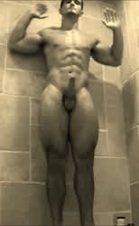 Muscle in the shower ...