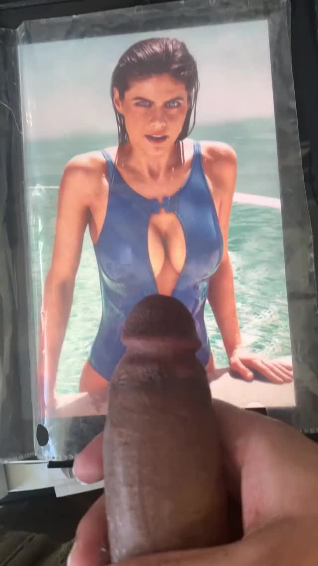 Covering Alexandra Daddario's Legendary Tits!