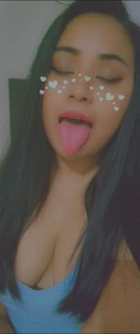 ahegao asian boobs filipina tits gif