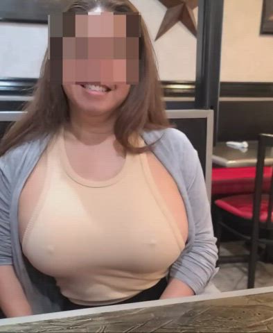 asian big tits boobs huge tits indian latina milf nipples onlyfans public gif