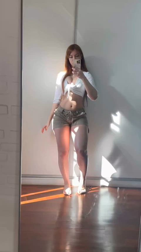 big ass brunette cosplay onlyfans teen waist-to-hip-chicks gif