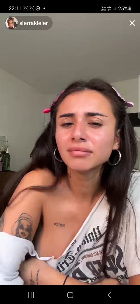 accidental nipslip tiktok gif