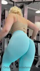Ass Workout Yoga Pants gif