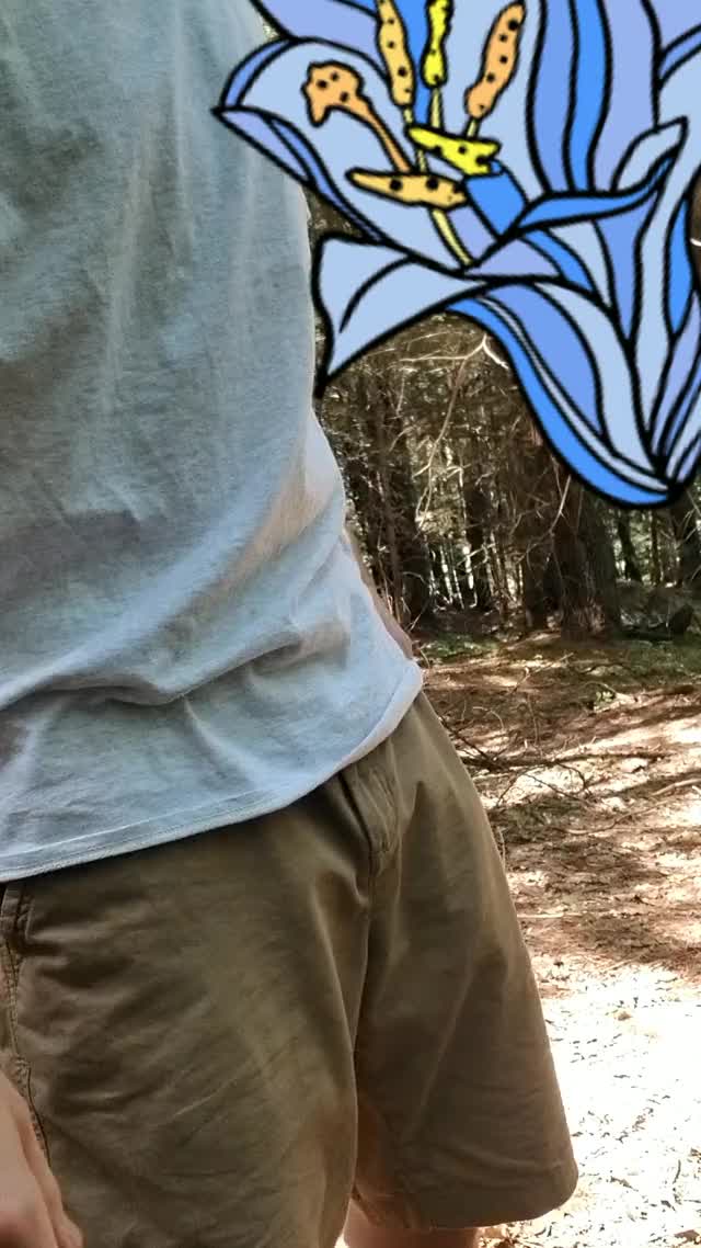May not show my face online, but will show my body on the trail