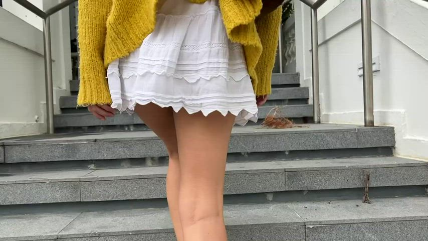 anal ass ass spread booty butt plug onlyfans outdoor public upskirt gif