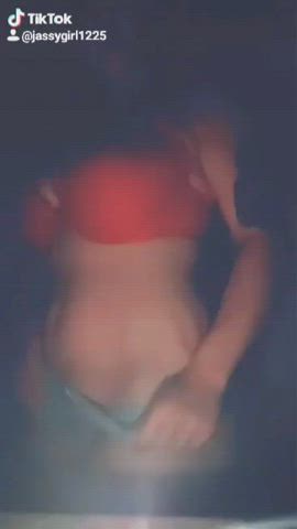 Flashing TikTok Tits gif