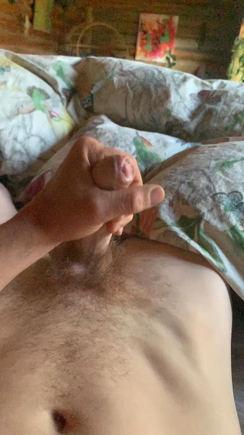 cum cumshot uncircumcised gif