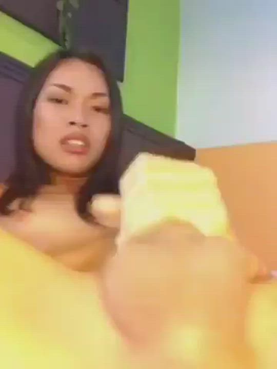 asian babecock balls big balls cum in mouth cum on tits cum swallow cute jerk off