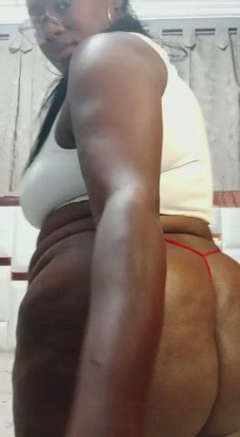 ass big ass ebony lingerie twerking gif