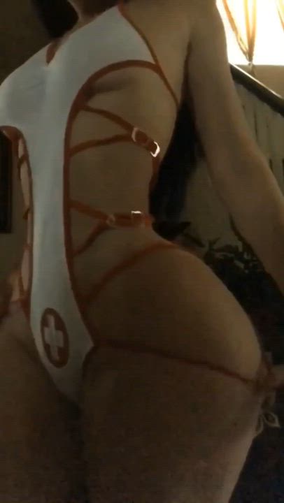 Jailyne Ojeda Sexy Nurse Cosplay Twerking