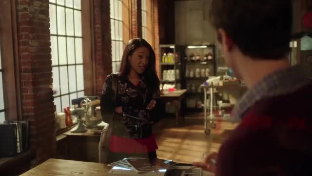 The Flash - Barry explaining to Iris why he likes her