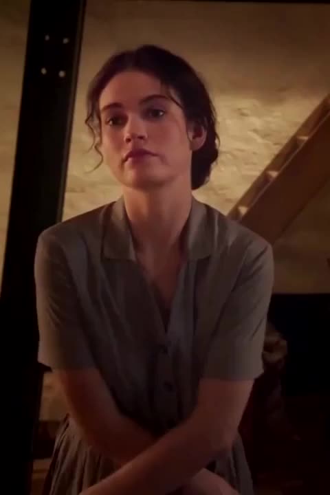 Lily James big ass in the exception