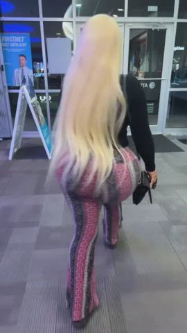 big ass booty fake ass gif