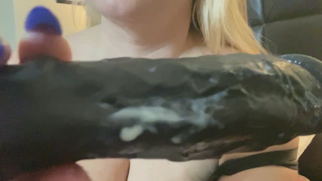 I love my own cum so much, I have to lick it up!