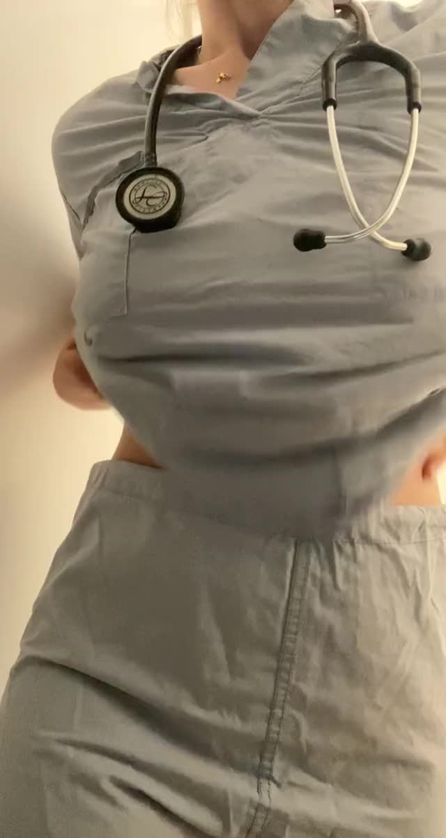 For the patient who could see my nipples through my scrubs?