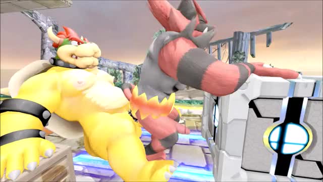 Incineroar's Down Smash