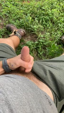 Big Dick Cock Outdoor gif