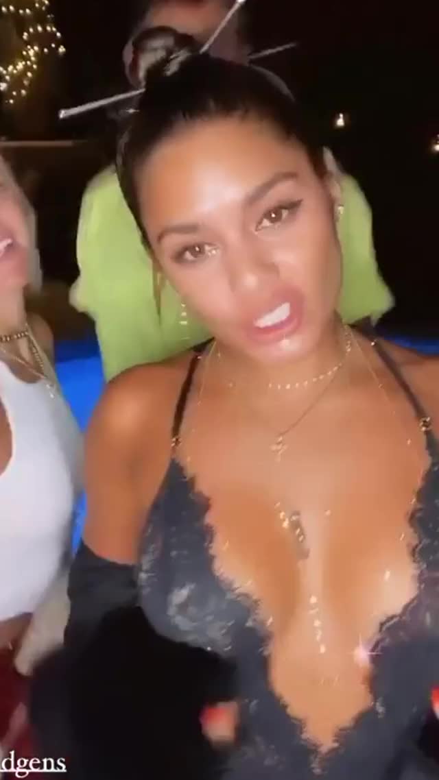 Vanessa Hudgens IG Lifting Her Tits