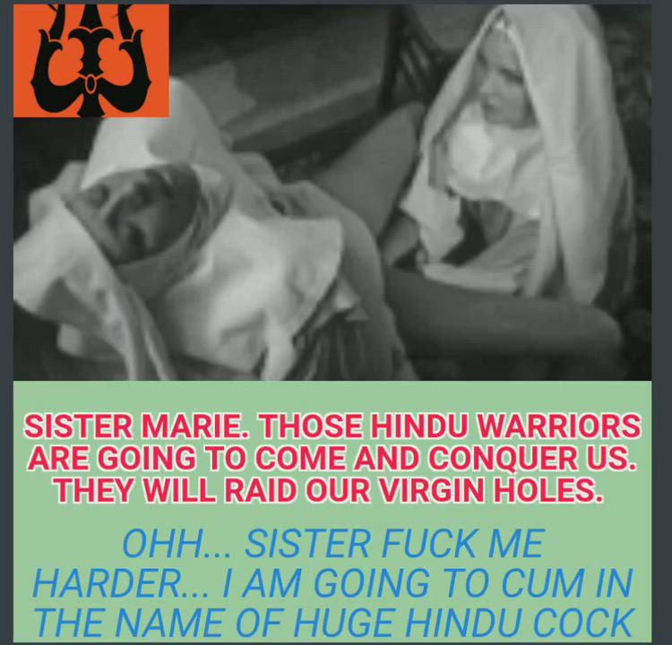 Preparing their virgin holes for Hindu Cocks